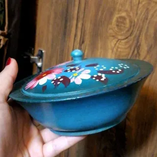 ظرف چوبی
تماما کار و تراش