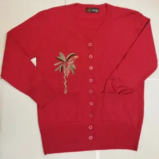 بافت دکمه دار زنانه