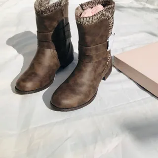 نیم بوت چرم برندجاست فب