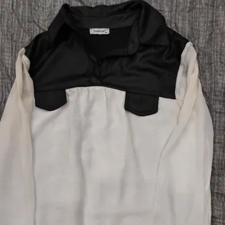 شومیز حریر و چرم