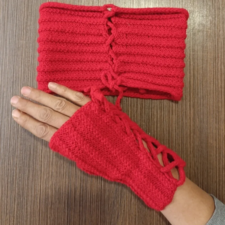 شال گردن،کلاه و دستکش