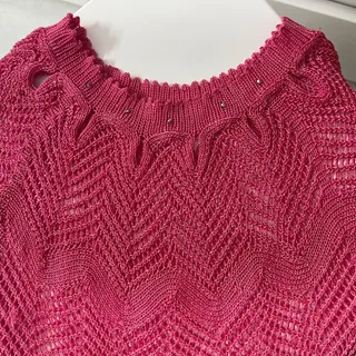 بلوز قلاب بافی