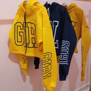 هودی کراپ girl