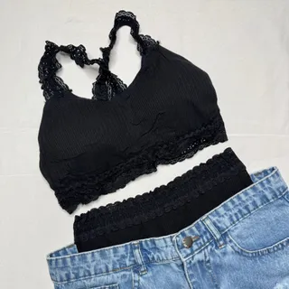 ست نیم تنه و شورت فانتزی