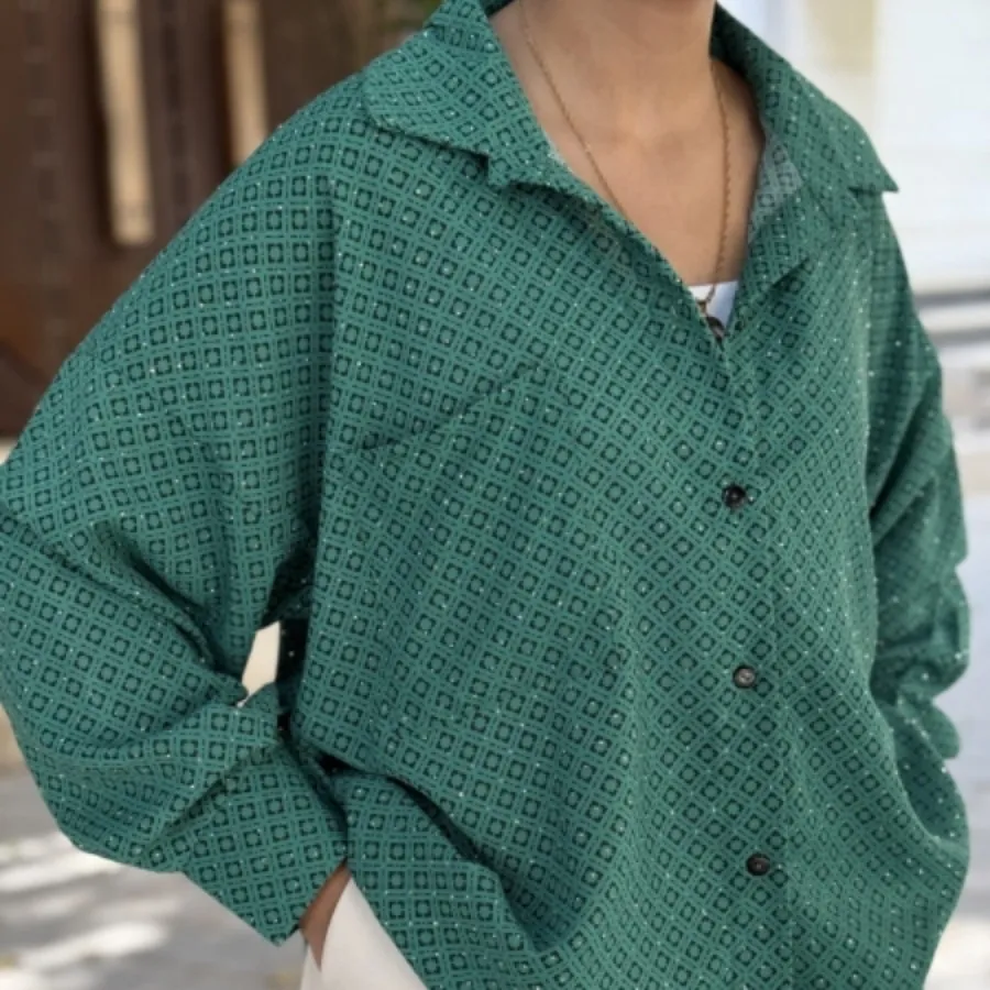 شومیز نگین دار