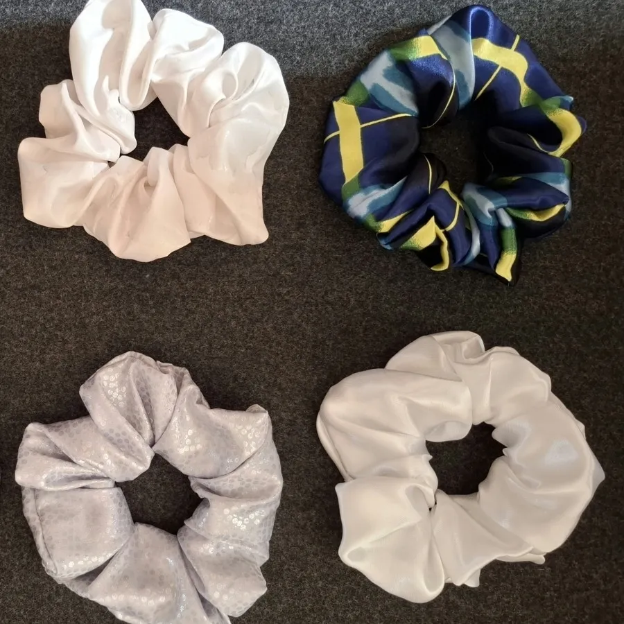 کش مو ساتن مجموعه 10 تایی