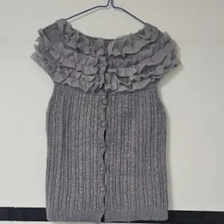 تاپ بافت یقه قایقی