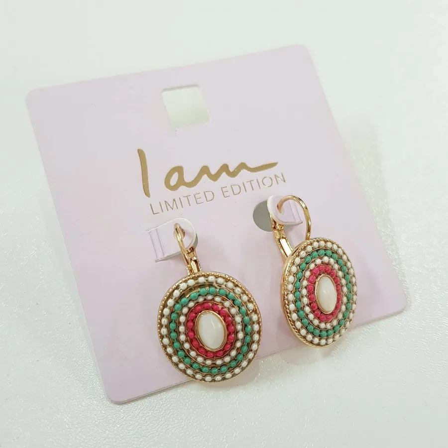 گوشواره طرح سنتی طلایی