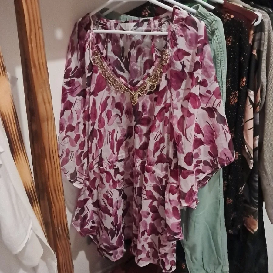 بلوز حریر خارجی