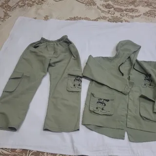 ست کت و شلوار کتان