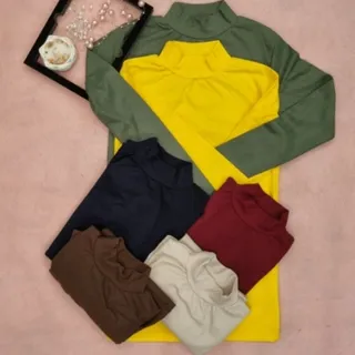 بلوز استین بلند یقه دار