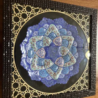 تابلو میناکاری طرح مشبک