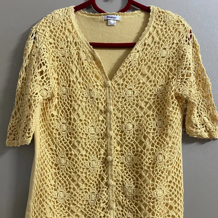 تیشرت بافت لیمویی