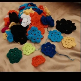 گل های رنگارنگ