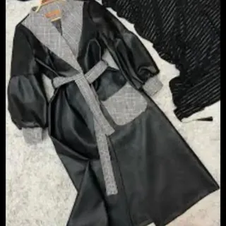 پالتو چرم بلند