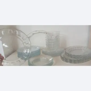 ست غذاخوری شیشه ای