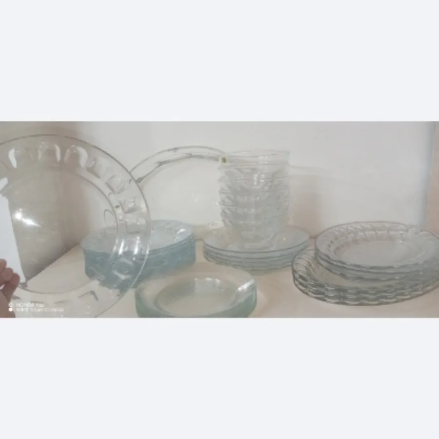 ست غذاخوری شیشه ای