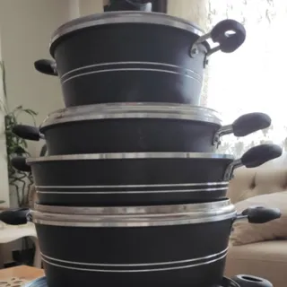 قابلمه تفلون 10 پارچه