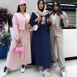 ست بامبر دامن