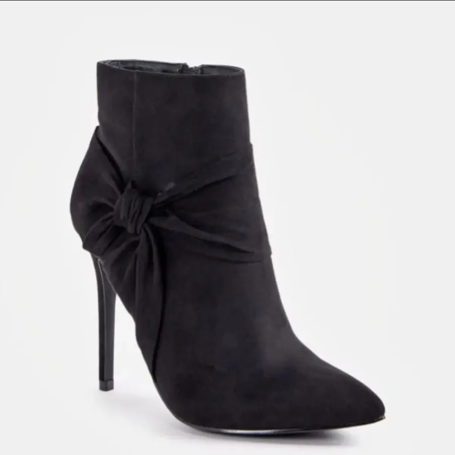 نیمبو مخمل پاشنه بلند