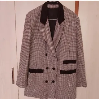 کت چهارخونه خارجی