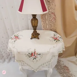 رومیزی گلدوزی دستدوز