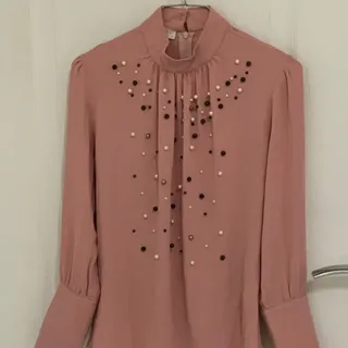 شومیز مرواریدی ترک