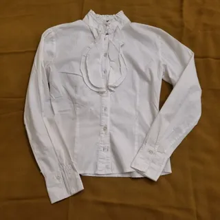 شومیز سفید خارجی