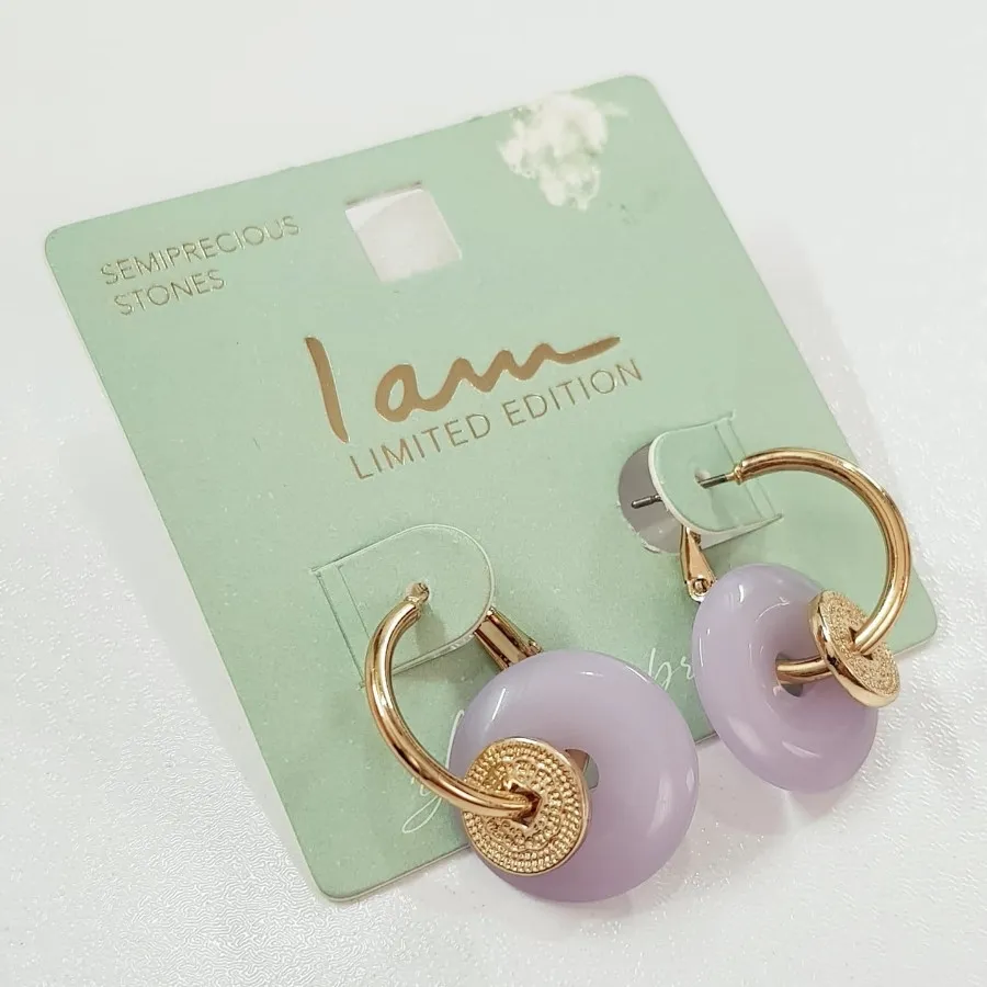 گوشواره طلایی قفلی