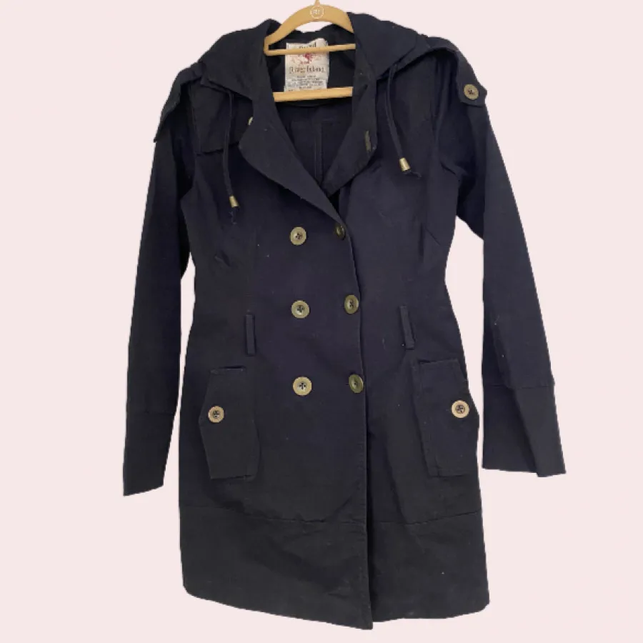 کت سرمه ای پاییزه