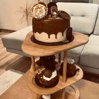 استند چوبی 3 طبقه