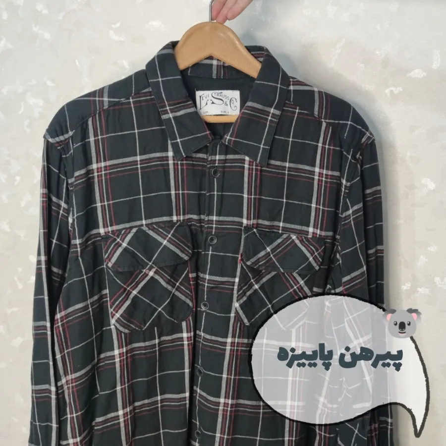 پیرهن چهارخونه پاییزی