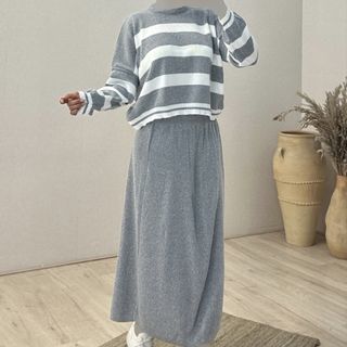 ست دو تیکه بافت