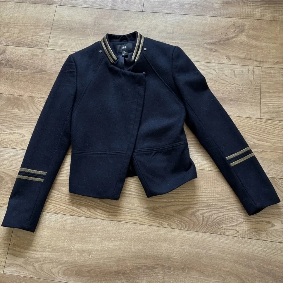 کت فوتر پشم H&M اورجینال