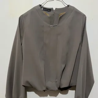 شومیز قهوه ای