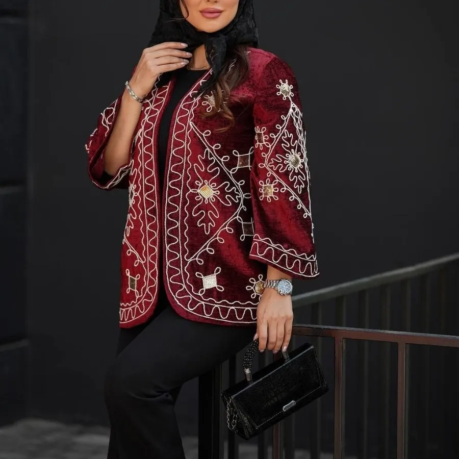 کت مخمل مزونی