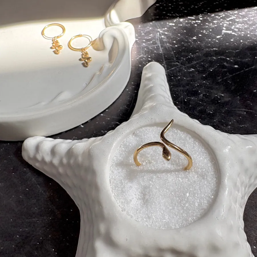 انگشتر نقره ابکاری طلا