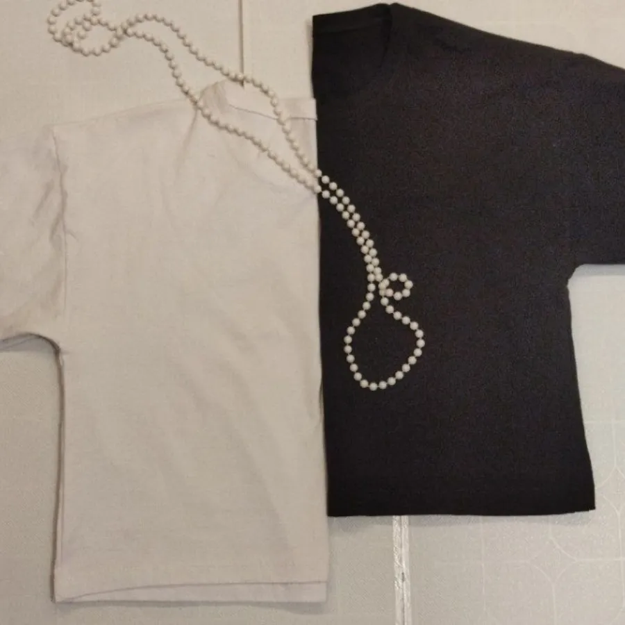 تیشرت کراپ ساده زنانه