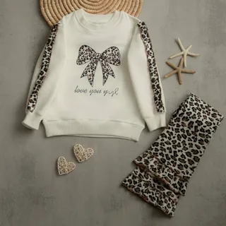 ست بلوز شلوارپلنگی