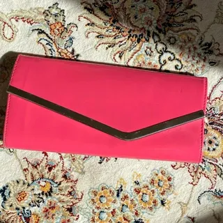 کیف مجلسی صورتی