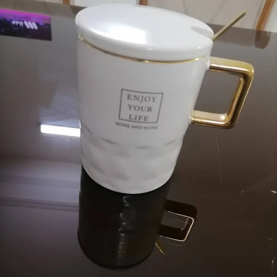 لیوان سرامیکی در دار