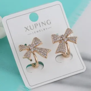 گوشواره ژوپینگ طرح پاپیون