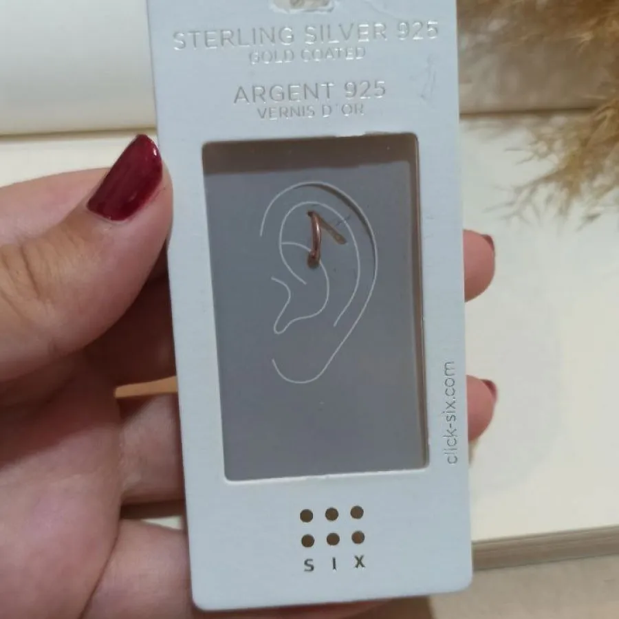 پیرسینگ نقره گوش