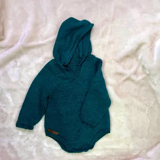 پلیور بافت کلاه دار