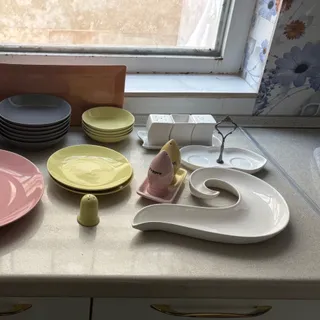 سرویس غذا خوری رنگی