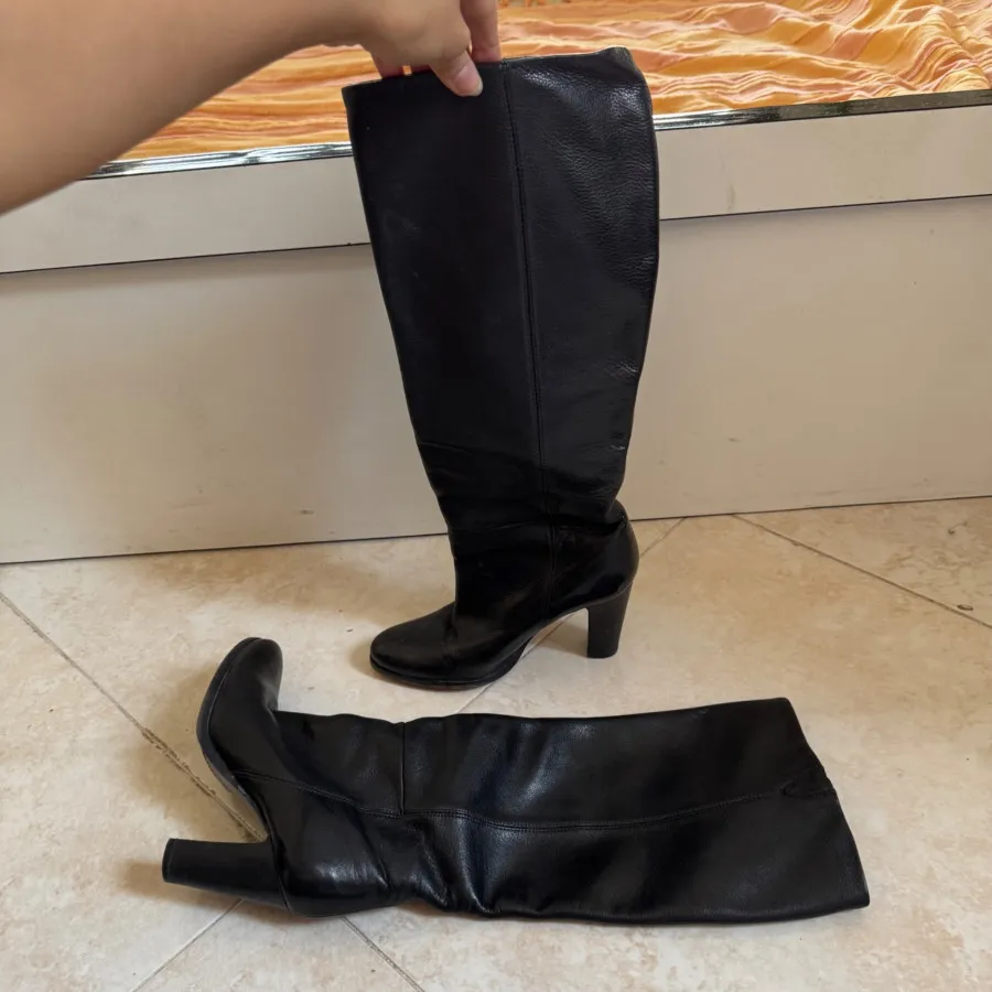 بوت بلند مشکی