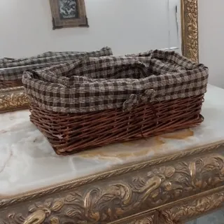 سبد آشپزخانه حصیری