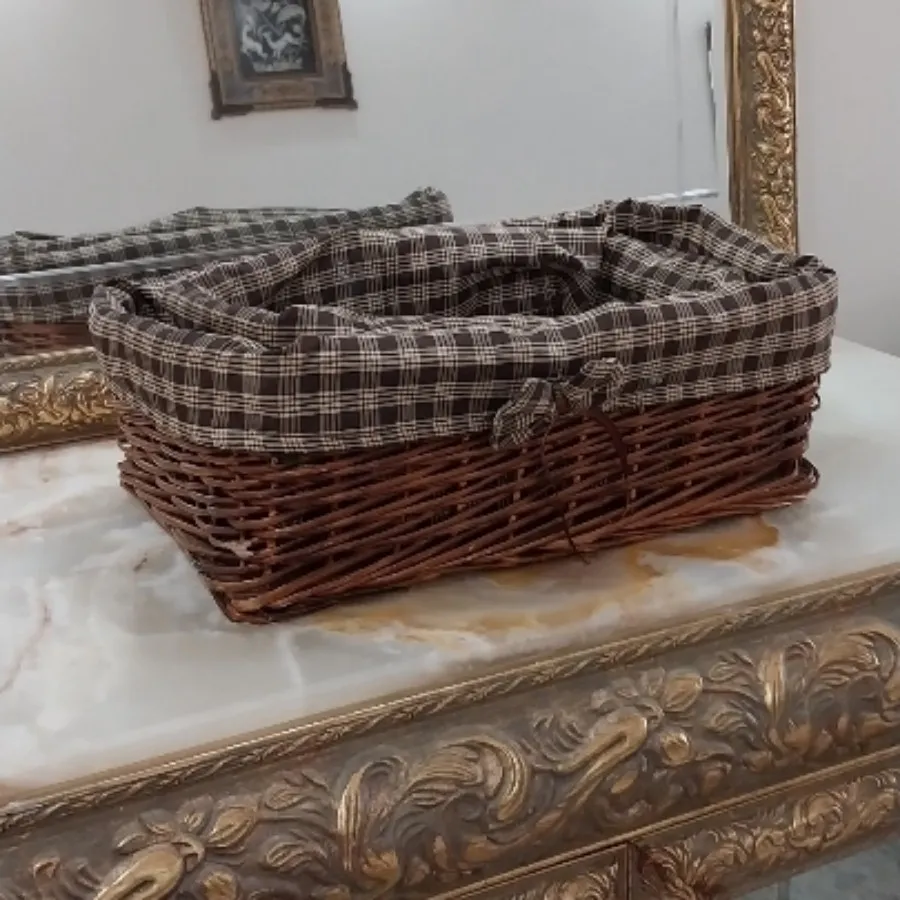 سبد آشپزخانه حصیری