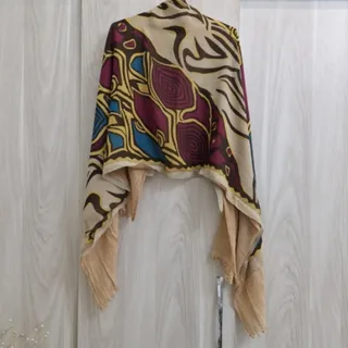 شال حریر و نخی