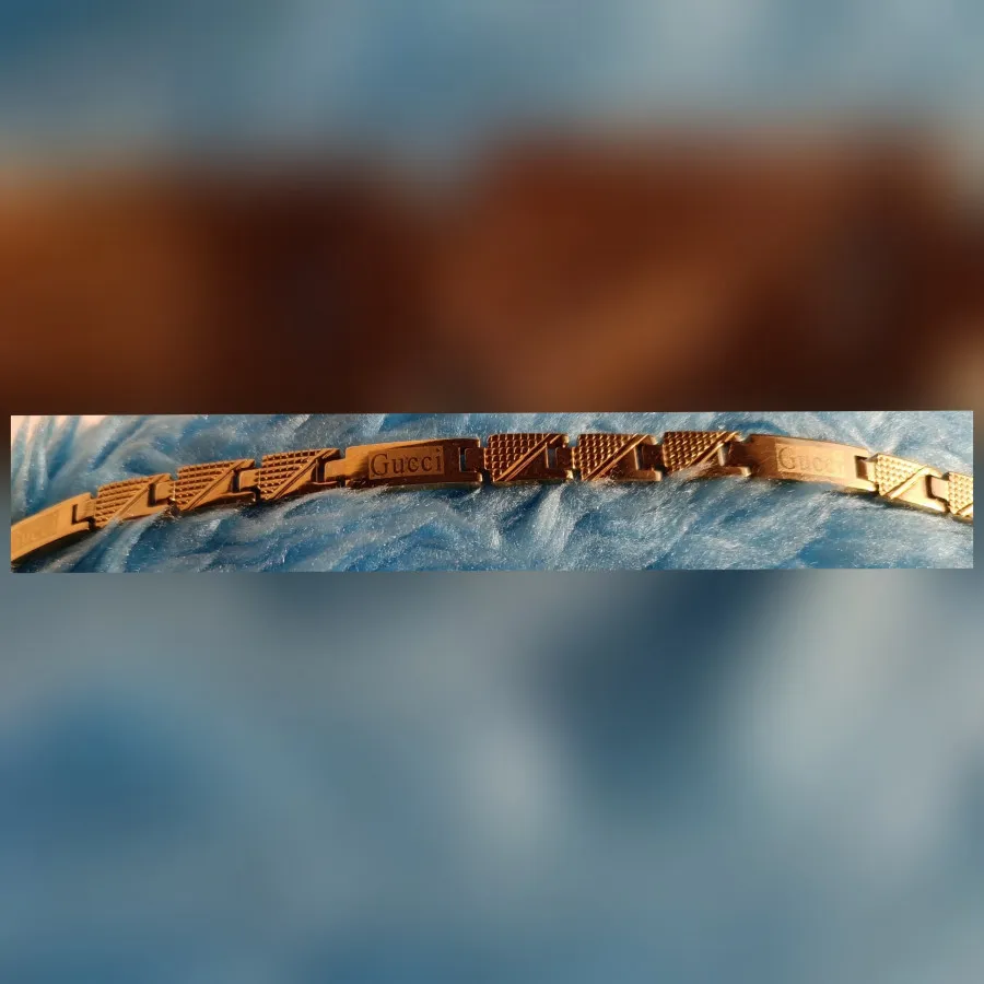 دستبند اسپرت استیل گوچی